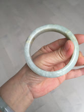 Load image into Gallery viewer, 55.4mm certified Type A 100% Natural green/yellow/purple/red Jadeite Jade bangle BM91-9786