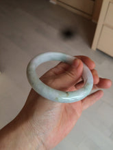 Load image into Gallery viewer, 57mm Certified Type A 100% Natural yellow/purple/green(FU LU SHOU) Jadeite Jade bangle AC86-0748