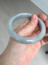 Load image into Gallery viewer, 57mm Certificated 100% natural type A light green/gray/black jadeite jade bangle BP53-5969