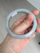 Load image into Gallery viewer, 57mm Certificated 100% natural type A light green/gray/black jadeite jade bangle BP53-5969