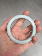 Load image into Gallery viewer, Shopify only 55.5mm Certified 100% natural Type A sunny green purple jadeite jade bangle BM89-9781