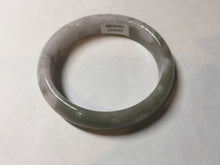 Load image into Gallery viewer, 50mm certified 100% natural Type A light watermelon rind green/yellow/purple jadeite jade bangle BN33-4499