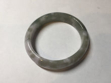 Load image into Gallery viewer, 50mm certified 100% natural Type A light watermelon rind green/yellow/purple jadeite jade bangle BN33-4499