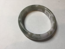 Load image into Gallery viewer, 50mm certified 100% natural Type A light watermelon rind green/yellow/purple jadeite jade bangle BN33-4499