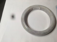 Load image into Gallery viewer, 53.2mm Certified type A 100% Natural light green/purple Jadeite bangle AZ87-1632