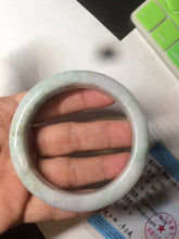 Load image into Gallery viewer, 57mm Certified Type A 100% Natural yellow/purple/green(FU LU SHOU) Jadeite Jade bangle AC86-0748