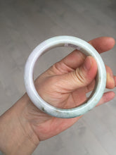 Load image into Gallery viewer, 59mm Certified Type A 100% Natural light green purple yellow (FU LU SHOU) Jadeite Jade bangle BM86-4497