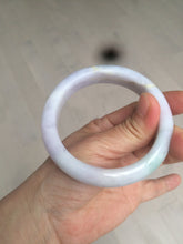Load image into Gallery viewer, 57.2mm certified type A 100% Natural purple/green/yellow(FU LU Shou) Jadeite Jade bangle AS69-4007