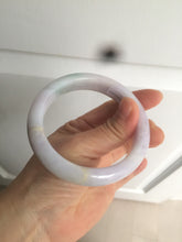 Load image into Gallery viewer, 57.2mm certified type A 100% Natural purple/green/yellow(FU LU Shou) Jadeite Jade bangle AS69-4007
