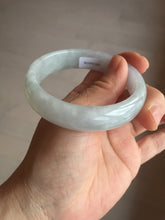 Load image into Gallery viewer, 56.3mm certified 100% natural Type A light green purple jadeite jade bangle Bk75-3785