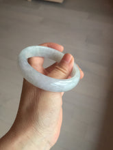 Load image into Gallery viewer, 56.3mm certified 100% natural Type A light green purple jadeite jade bangle Bk75-3785