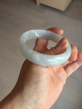 Load image into Gallery viewer, 56.3mm certified 100% natural Type A light green purple jadeite jade bangle Bk75-3785