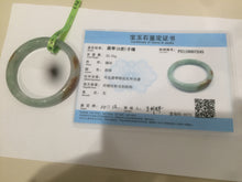 Load image into Gallery viewer, 48.9mm CertificatedType A 100% Natural green/yellow jadeite jade bangle F113-7245