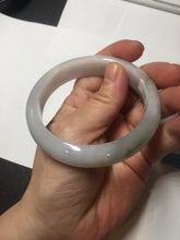 Load image into Gallery viewer, 57.7mm Certified 100% natural Type A dark green white gray purple brown jadeite jade bangle AD119-3012