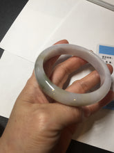 Load image into Gallery viewer, 57.5mm certified Type A 100% Natural dark green purple yellow brown white(FU LU SHOU) Jadeite Jade bangle Y159-3003