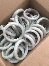 Load image into Gallery viewer, 51/52/54/55.5mm certified Type A 100% Natural light green/brown Jadeite Jade bangle GL11