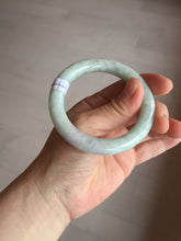 Load image into Gallery viewer, 51.5mm 100% natural Type A green/purple/yellow(FU LU SHOU) chubby jadeite jade bangle BK73-5807
