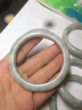 Load image into Gallery viewer, 51/52/54/55.5mm certified Type A 100% Natural light green/brown Jadeite Jade bangle GL11