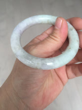 Load image into Gallery viewer, 51mm Certified 100% natural Type A light green purple brown chubby round cut jadeite jade bangle BQ15-5802
