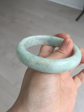 Load image into Gallery viewer, 58.6mm 100% natural type A certified sunny green jadeite jade bangle BL37-0265
