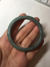 Load image into Gallery viewer, 54.2mm Certified Type A 100% Natural dark green/blue/gray/black Guatemala Jadeite jade bangle BM16-1449
