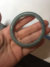 Load image into Gallery viewer, 54.2mm Certified Type A 100% Natural dark green/blue/gray/black Guatemala Jadeite jade bangle BM16-1449