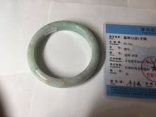 Load image into Gallery viewer, 60.8mm 100% natural type A certified sunny green orange jadeite jade bangle BL38-0255