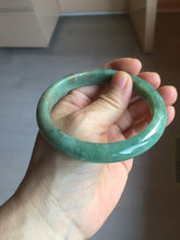 Load image into Gallery viewer, 62mm Certified Type A 100% Natural dark green red Jadeite bangle PD152-6271