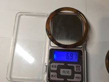 Load image into Gallery viewer, 58-63mm 100% Natural black brown beige slim Buffalo Horn bangle group CB55