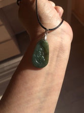 Load image into Gallery viewer, 100% natural green/blue/gray/yellow Guatemala jadeite jade Zen(悟道) pendant BF148