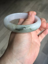 Load image into Gallery viewer, 57.7mm Certified 100% natural Type A dark green white purple jadeite jade bangle AH91-3014