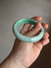Load image into Gallery viewer, 55.8mm Certified 100% natural Type A sunny green jadeite jade bangle BM75-4431