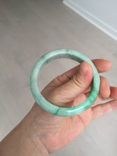 Load image into Gallery viewer, 55.8mm Certified 100% natural Type A sunny green jadeite jade bangle BM75-4431