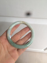 Load image into Gallery viewer, 58mm certified 100% natural type A green round cut jadeite jade bangle AY8-6177