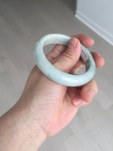 Load image into Gallery viewer, 52.8mm Certificated sunny green/white jadeite jade bangle BN42
