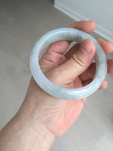 Load image into Gallery viewer, 56mm Certified Type A 100% Natural icy watery light green purple jadeite Jade bangle BK124-3398