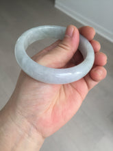 Load image into Gallery viewer, 56mm Certified Type A 100% Natural icy watery light green purple jadeite Jade bangle BK124-3398