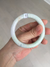 Load image into Gallery viewer, 54.5mm Certified Type A 100% Natural light green purple yellow round cut Jadeite Jade bangle GL48-8-4051