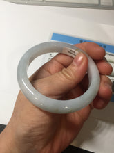 Load image into Gallery viewer, 51.8mm certified 100% natural Type A light green/yellow jadeite jade bangle AJ73-8588