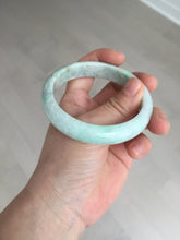 Load image into Gallery viewer, 58mm Certificate 100% natural type A sunny green brown jadeite jade bangle D139-4022