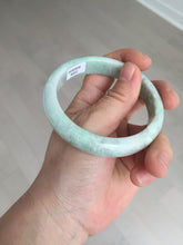 Load image into Gallery viewer, 58mm Certificate 100% natural type A sunny green brown jadeite jade bangle D139-4022