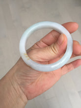 Load image into Gallery viewer, 51.8mm certified 100% natural Type A light green/yellow jadeite jade bangle AJ73-8588