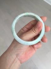 Load image into Gallery viewer, 58mm Certificate 100% natural type A sunny green brown jadeite jade bangle D139-4022