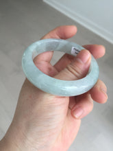Load image into Gallery viewer, 51.4mm Certified Type A 100% Natural icy watery light green jadeite Jade bangle BK123-3400