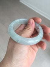 Load image into Gallery viewer, 51.4mm Certified Type A 100% Natural icy watery light green jadeite Jade bangle BK123-3400