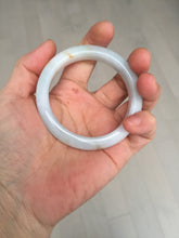 Load image into Gallery viewer, 51.8mm certified 100% natural Type A light green/yellow jadeite jade bangle AJ73-8588