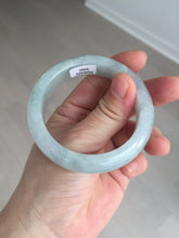 Load image into Gallery viewer, 51.4mm Certified Type A 100% Natural icy watery light green jadeite Jade bangle BK123-3400