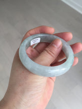 Load image into Gallery viewer, 53.4mm Certified Type A 100% Natural icy watery light green purple jadeite Jade bangle BK122-3397