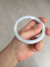 Load image into Gallery viewer, 57.8mm certified 100% natural type A green/purple/brown round cut jadeite jade bangle AJ74-8591