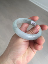 Load image into Gallery viewer, 53.4mm Certified Type A 100% Natural icy watery light green purple jadeite Jade bangle BK122-3397